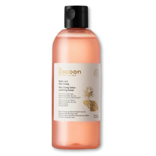 Khám phá Nước Sen Hậu Giang Toner Cocoon 310ml Dành Cho Da Nhạy Cảm - Hỗ Trợ Cấp Ẩm Phục Hồi Da thuộc nhóm cocoon vietnam