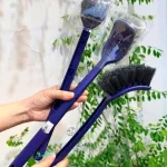 Nước Tẩy Bồn Cầu Vim Màu Tím 880ml - Chai Khử Mùi Bồn Cầu Diệt Khuẩn Siêu Sạch Tiết Kiệm (Tặng 1 Cây Cọ Bồn Cầu)