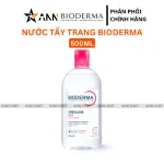 Nước Tẩy Trang Bioderma Màu Hồng Sensibio H2O 500ml Dành Cho Da Nhạy Cảm