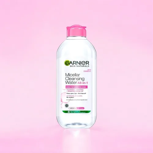 Nước Tẩy Trang Garnier Nắp Hồng Micellar Cleansing Water Cho Da Nhạy Cảm 400ml