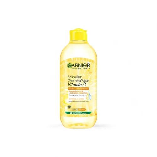 Khám phá Nước Tẩy Trang Garnier Nắp Vàng Micellar Cleansing Water Vitamin C Dành Cho Da Sạm Xỉn Màu 400ml thuộc nhóm garnier