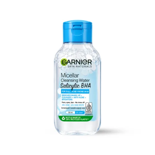 Nước Tẩy Trang Garnier Nắp Xanh Micellar Cleansing Water Salicylic BHA Dành Cho Da Dầu Mụn 50ml – một lựa chọn đáng tham khảo trong Mỹ phẩm chăm sóc da mặt