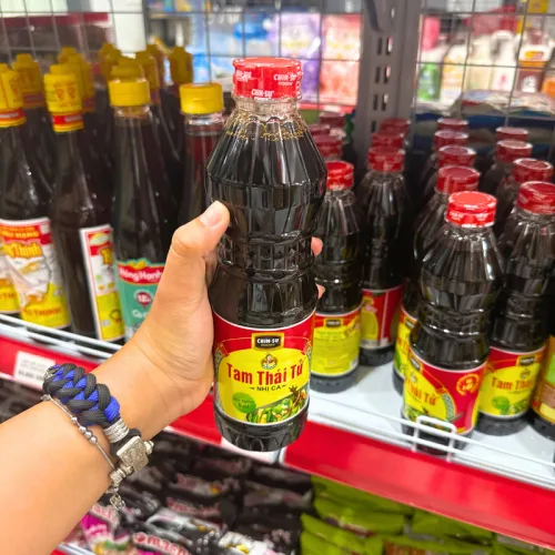 Nước Tương Chin-su Tam Thái Tử Nhị Ca 500ml