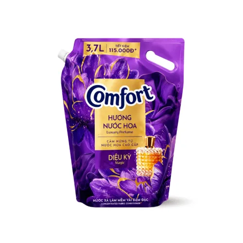 Nước Xả Vải COMFORT Hương Nước Hoa Diệu Kỳ 3,7 Lít - Túi Tím – một lựa chọn đáng tham khảo trong COMFORT