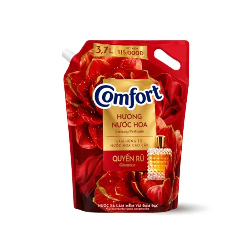 Hình ảnh Nước Xả Vải COMFORT Hương Nước Hoa Quyến Rũ 3,7 Lít - Túi Đỏ trong bộ sưu tập COMFORT