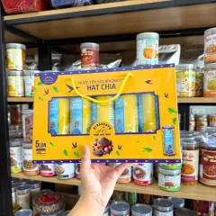 Nước Yến Sào Hạt Chia Kingnest Thái Huy Bảo - Nước Yến Sào Kingnest 5 Lon (180ml/Lon)