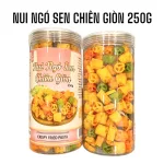 Đánh giá nui Ngó Sen Chiên Giòn Thơm Ngon 250g Hộp