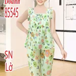 Đồ bộ nữ áo sát nách quần đùi vải tole DD-85545