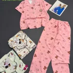 Đồ bộ nữ pijama chất cotton hàn không giãn