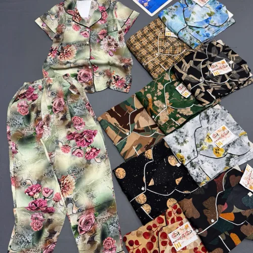 Đồ bộ nữ pijama tay ngắn quần dài mango