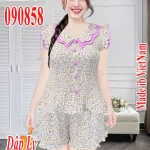 Đồ bô nữ quần đùi dập li HV-90858