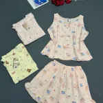Đồ bộ nữ sát nách tiểu thư quần đùi nơ