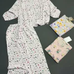 Đồ bộ nữ tay dài quần dài vải tole QN 05172