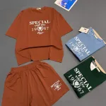 Đồ bộ nữ tay lỡ quần đùi KL 3028326 Bộ đùi Cotton ĐẠI
