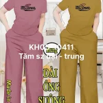 Đồ bộ nữ tay ngắn quần dài KH05 10411