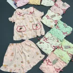 Đồ bộ nữ tay ngắn quân đùi cotton hàn