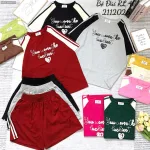 Đồ bộ nữ tay ngắn quần đùi YM-2026 chất cotton xịn