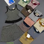 Đồ bộ sát nách quần đùi thun borip