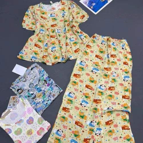 Đồ bộ tay lỡ quần dài tole babydolli LD-6810