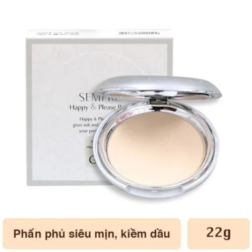 Sỉ phấn Phủ GEO Sempre Happy & Please Pact Hàn Quốc 22g (Tone 1)
