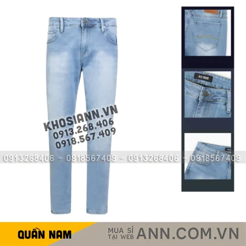 Quần Jean Dài Nam Form Slim-fit Old Sailor - 7274