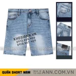 Quần Jean Short Nam Form Slim-fit Old Sailor - 7016