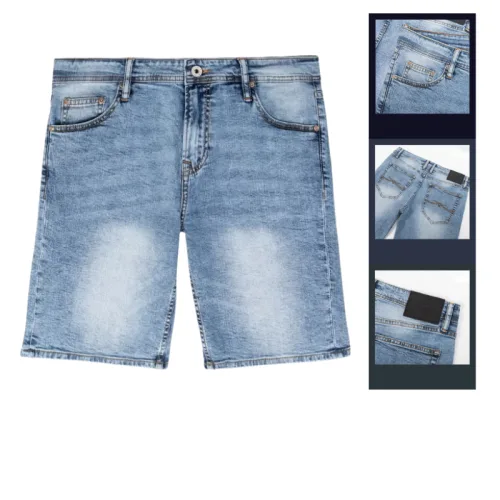 Quần Jean Short Nam Form Slim-fit Old Sailor - 7016