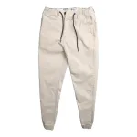 Quần Jogger Kaki Nam Co Giãn Màu Kem