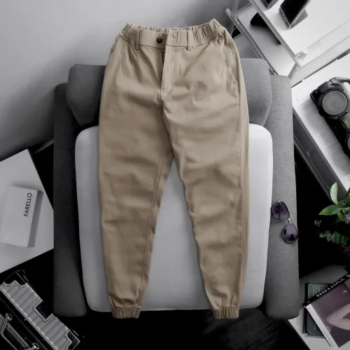 Quần Jogger Kaki Nam Rurumen Cao Cấp