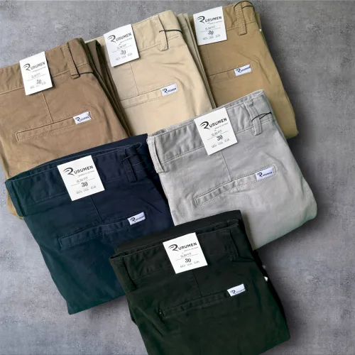 Quần Kaki Dài Nam Rurumen Chất Kaki Co Giãn Cao Cấp (Có size 36)