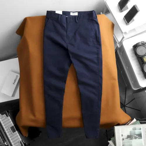 Quần Kaki Dài Nam Rurumen Chất Kaki Co Giãn Cao Cấp (Có size 36)