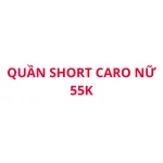 Quần Short Caro Nữ