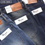 Quần Short Jeans Nam Cao Cấp Slim Fit Thêu Logo