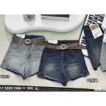 Quần Short Jean Nữ Không Co Giãn Đứng Form Chuẩn