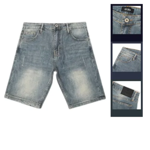 Quần Short Jeans Nam Denim Nam Diagonal Old Sailor - 7146