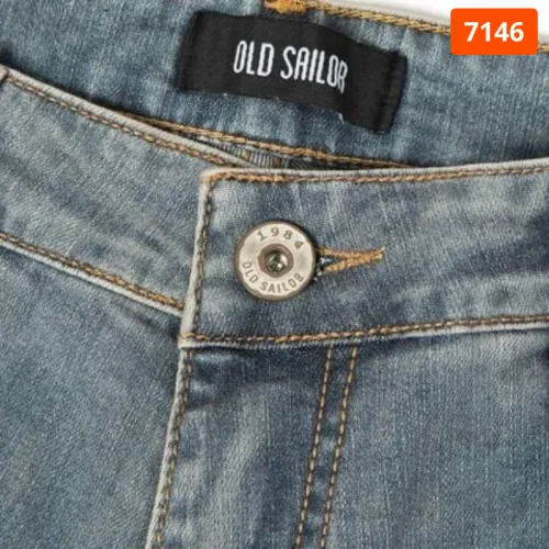 Quần Short Jeans Nam Denim Nam Diagonal Old Sailor - 7146