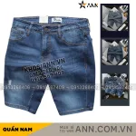 Quần Short Jeans Nam Rurumen Cao Cấp Chất Liệu Co Giãn Size Từ 50kg-90kg (Có size 36)