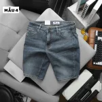 Quần Short Jeans Nam Rurumen Cao Cấp Chất Liệu Co Giãn Size Từ 50kg-90kg (Có size 36)