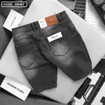 Quần Short Jeans Nam Rurumen Cao Cấp Hàng VNXK Phối Logo (có size 36)