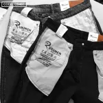 Quần Short Jeans Nam Rurumen Cao Cấp Hàng VNXK Phối Logo (có size 36)