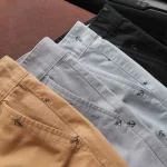 Quần Short Kaki Nam Cao Cấp In Logo Mũi Neo