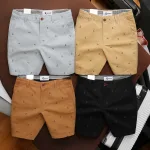 Quần Short Kaki Nam Cao Cấp In Logo Mũi Neo
