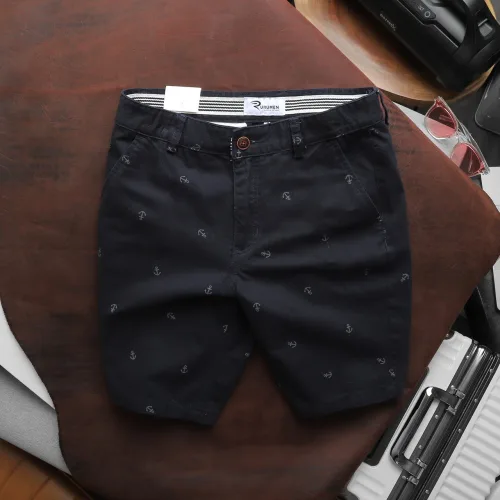 Quần Short Kaki Nam Cao Cấp In Logo Mũi Neo