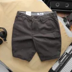 Quần Short Kaki Nam Co Giãn Rurumen In Hoạ Tiết Nhí