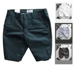 Quần Short Kaki Nam Trơn Rurumen Cao Cấp