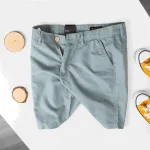 Quần Short Kaki Nam Trơn Rurumen Cao Cấp