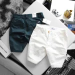 Quần Short Kaki Nam Trơn Rurumen Cao Cấp