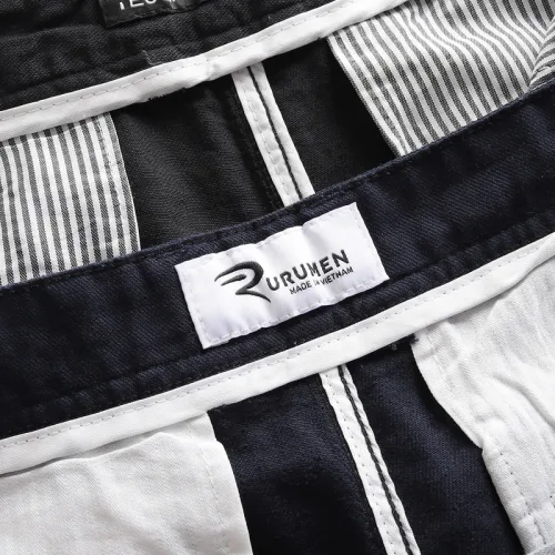 Quần Short Kaki Nam Trơn Rurumen Cao Cấp
