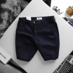 Quần Short Kaki Nam Trơn Rurumen Cao Cấp