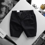 Quần Short Kaki Nam Trơn Rurumen Cao Cấp